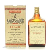 Ambassador Scotch Whisky - 1940s/50s - Box