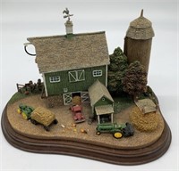 Danbury Mint John Deere Hay Barn