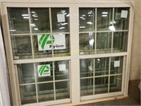 Lot of 1 single hung double windows