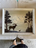 Elk Painting