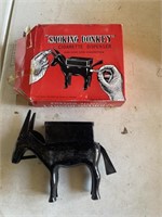 Smoking donkey