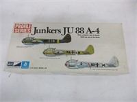 Vintage airplane model junkers JU 88 A-4
