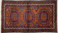 LOVELY FINE HAND KNOTTED PERSIAN WOOL TRIBAL RUG