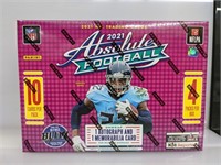 2021 Absolute Football 4pk Card Box
