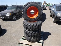 Unused 12-16.5 Skid Steer Tires/Wheels