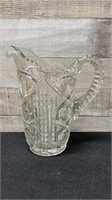 Imperial Glass Water Pitcher Chataline Pattern 9"
