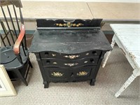 Black Painted Washstand
