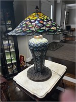 Peacock Tiffany Lamp