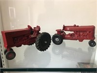 Pair of Ertl Tractors for Parts / Restore