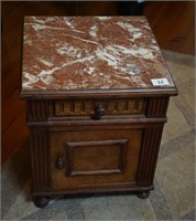 Marble Top French Style Nightstand