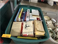 LARGE LOT OF BOOKS & MISC