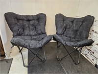 2 Pop Up Padded  Chairs
