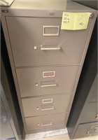 HDN Brown File Cabinet 48H 25W 18D