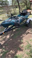 15ft  radar 115 wilderness systems fishing kayak