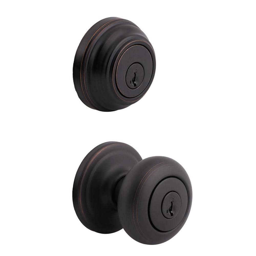 $70  Kwikset Juno Bronze Knob & Deadbolt Combo