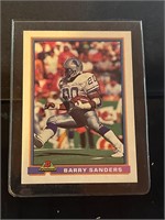 1991 Bowman football Barry Sanders CARD