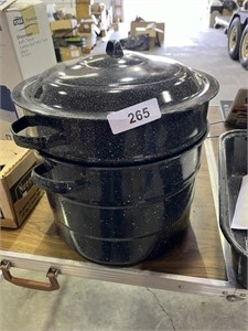 Granite Ware Double Boiler w/ Insert