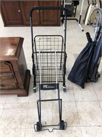 Travel Caddy & Wheeled Folding Basket