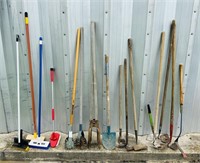 Lot of Garden Lawn Tools