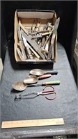 Vtg Wood Handle Kitchen Utensils & More