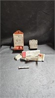 Vtg Swing Away Opener, Matchbox Holder