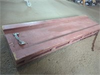 Bi-Fold Wood Door/Platform with Chain 75" x 42"