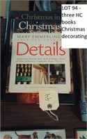 3 hb books, Christmas, decorating