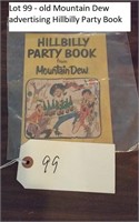 Mountain Dew soda advertising hillbilly party book