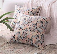 2pc JSBYY Flower Throw Pillow Covers