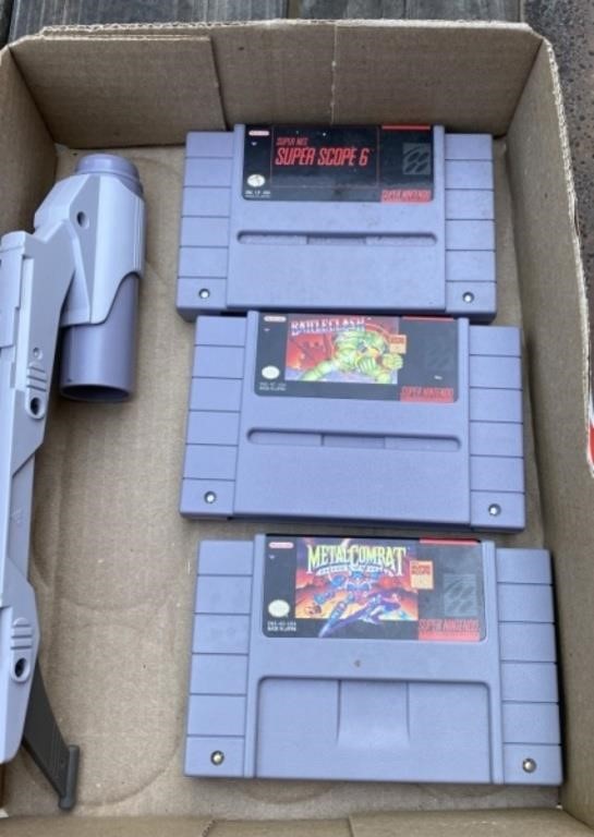 Super Nintendo Games