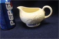CREAM COLORED SMALL SYRUP PITCHER