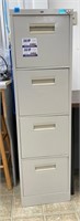 Metal 4 Drawer File Cabinet