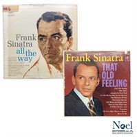 2 Frank Sinatra Vinyl Records