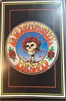 Grateful Dead Blacklight Velvet Vintage Poster