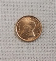 1981 Krugerrand gold coin