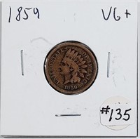 1859  Indian Head Cent   VG