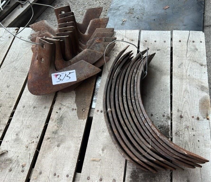 Cultivator Shovels and Spikes