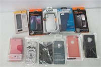 Lot of 11 Assorted Cell Phone Cases