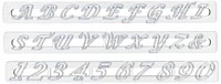 FMM Upper Case Script Alphabet & Number Tappit
