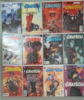 DC Greyson Comics -  12 Comics Lot #58