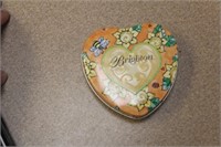 Brighton Heart Metal Trinket Box