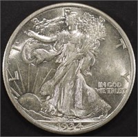 1934 WALKING LIBERTY HALF DOLLAR CH BU