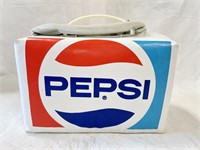 Vintage PEPSI 6-Pack Carrier Insulated Cooler