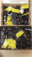 40 vehicle key fobs & keys