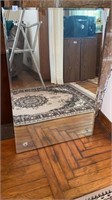 Wall Beveled Mirror 36 x 24 inches