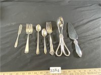 Servingware - One is Marked Silver - two are silve