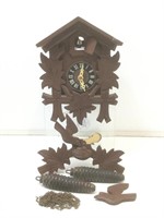 Vtg. West German Cuckoo Clock. For Repair