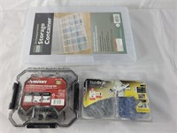 Misc. Lot fasteners and storage containers