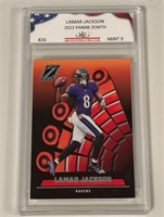 2022 Panini Zenith #26 Lamar Jackson Card