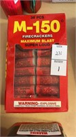 Box of M-150 Firecrackers